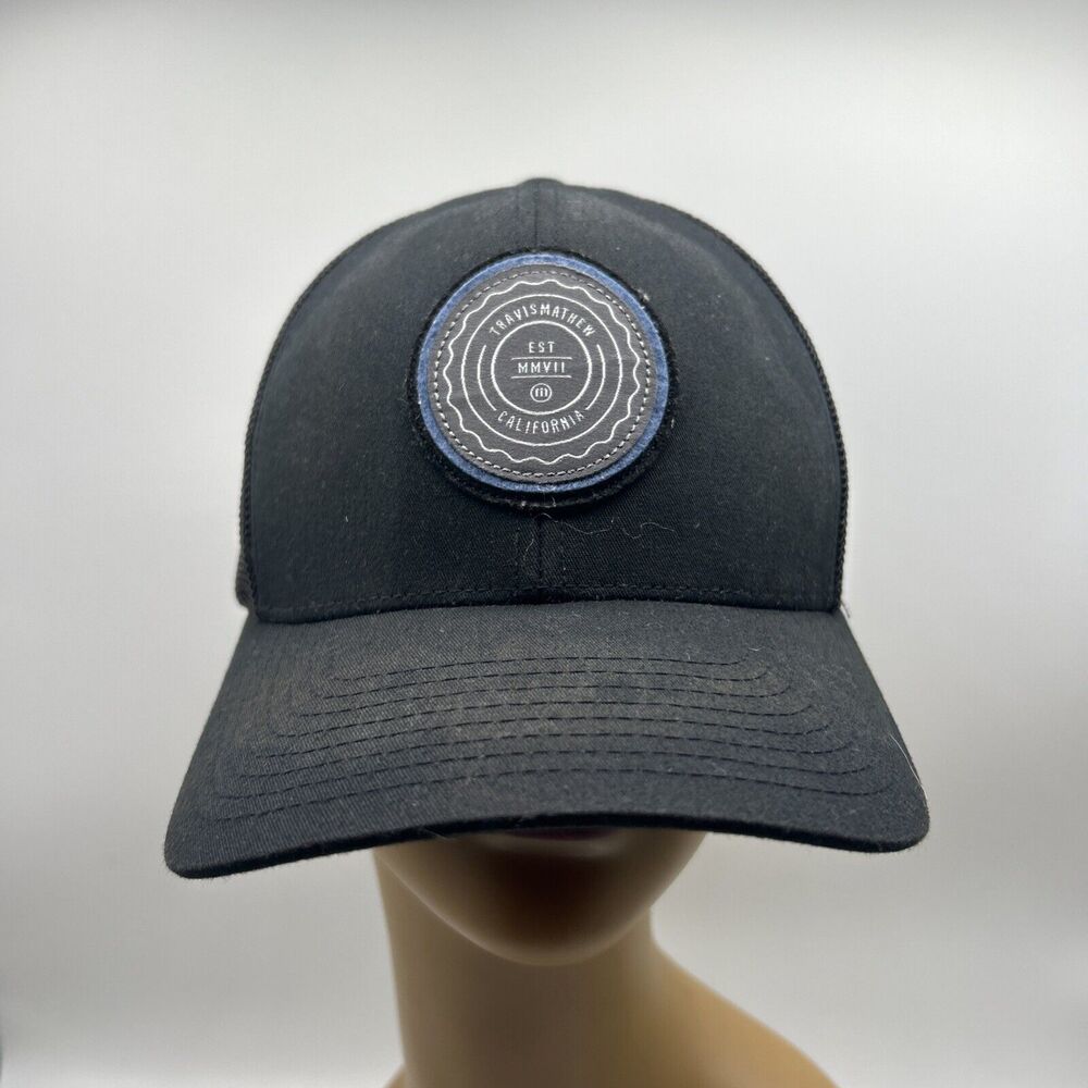 Travis Mathew‎ Hat Mens Cap Snapback Adjustable Mesh Adjustable Golf